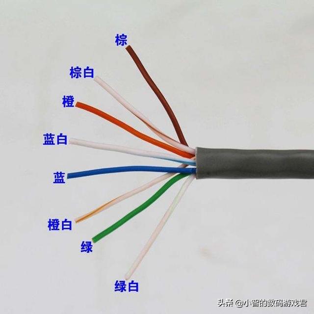 8芯网线中哪几根是有用的线（8芯网线每根线的作用）